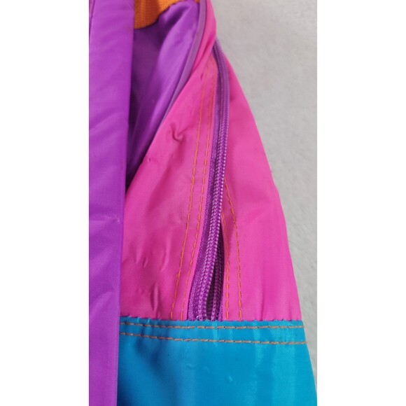 Vintage Lisa Frank 3 Girl Friends Groovy Tie Dye Backpack AS IS 90s Y2K - Picture 5 of 12